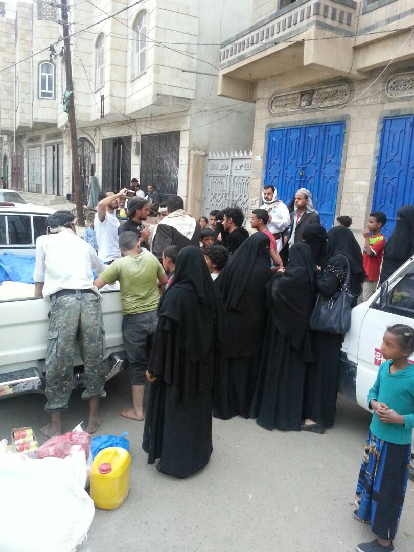 Ramadhan Food Parcels in Yemen — April 2017 — field photo 1