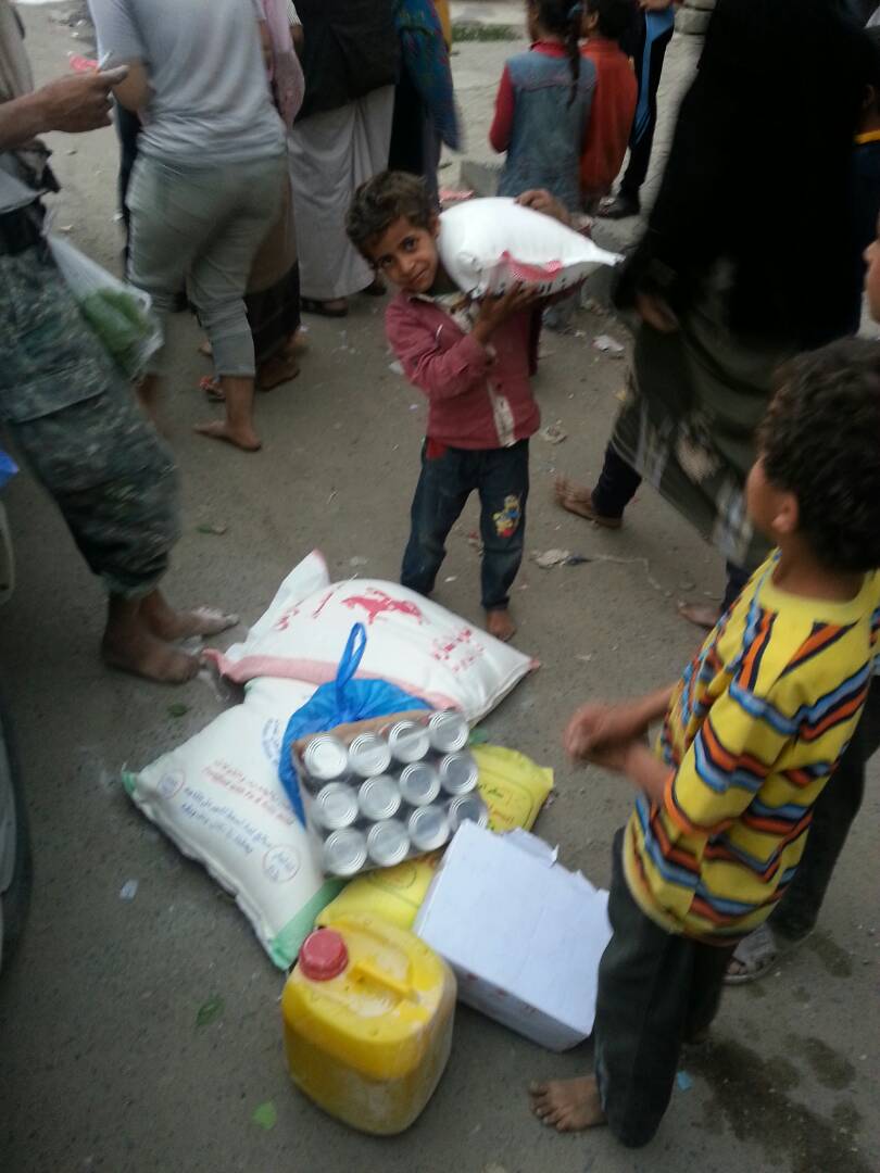 Ramadhan Food Parcels in Yemen — April 2017 — field photo 2